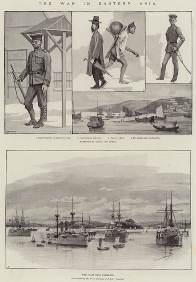 La guerra en Asia Oriental de Charles William Wyllie